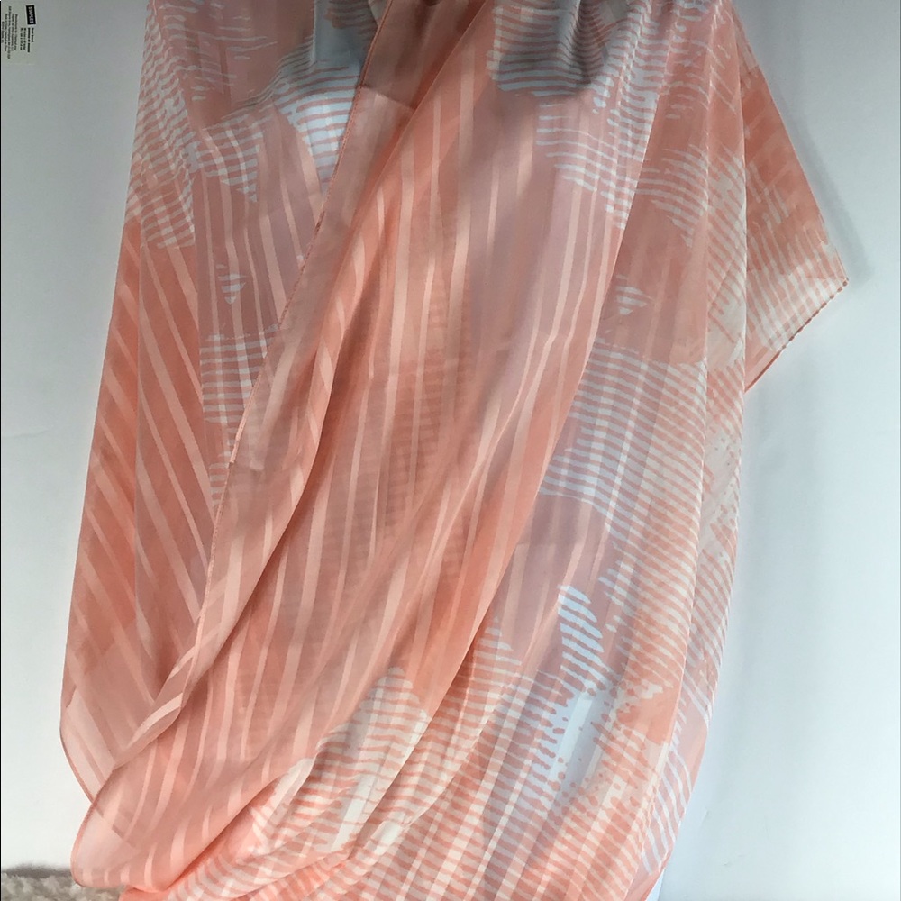 Calvin Klein Chiffon Scarf Nectar Floral DA01